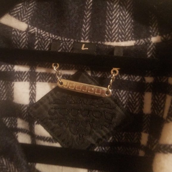 Jou Jou Dark Blue and White Jacket - Picture 4 of 7